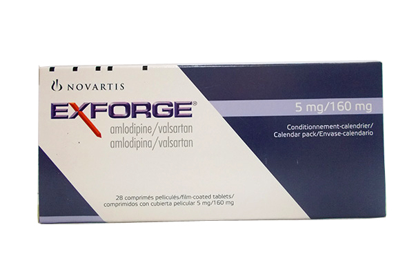 أقراص EXFORGE اكسفورج لعلاج ضغط الدم المرتفع