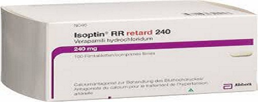 دواء أيزوبتين إس أر ريتارد Isoptin SR Retard مضاد لـ حالات الذبحة الصدرية