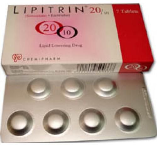 دواء ليبيترين Lipitrin لـ علاج ارتفاع مستويات الكوليسترول بـ الدم