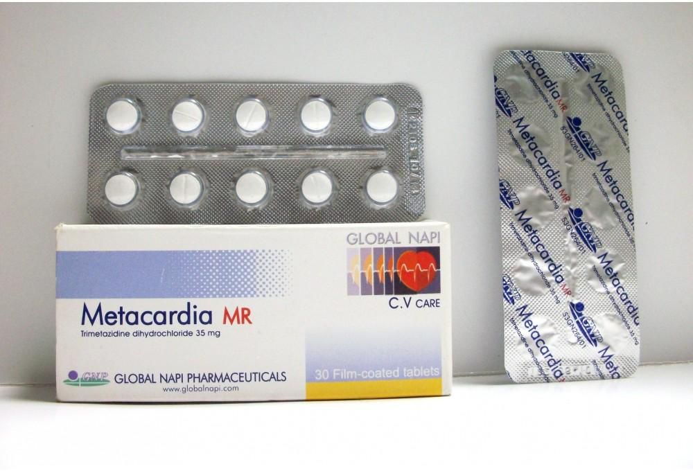 دواء ميتاكارديا إم أر Metacardia MR لـ الوقاية من الذبحة الصدرية