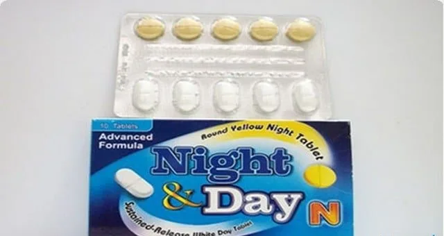 دواء نايت أند داي إن Night And Day - N دواء نايت أند داي إن Night And Day - N لـ علاج أعراض نزلات البرد والأنفلونزا