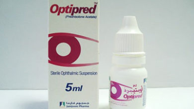 نقط / قطرة أوبتيبرد Optipred لـ علاج أعراض حساسية والتهابات العين
