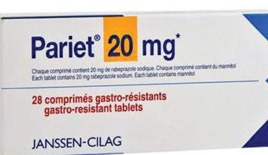 دواء باريت Pariet لـ علاج قرحة المعدة والاثنى عشر