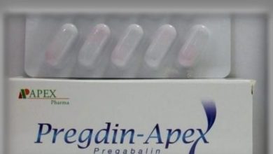 دواء بريجدين أبكس Pregdin - Apex لـ علاج نوبات الصرع