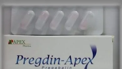 دواء بريجدين أبكس Pregdin - Apex لـ علاج نوبات الصرع