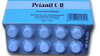 بريانيل سي أر Prianil CR لعلاج الهوس والاكتئاب