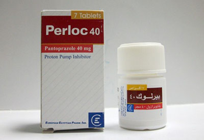 دواء بيرلوك Perloc مضاد لـ أعراض الحموضة وارتجاع المريء وقرحة المعدة