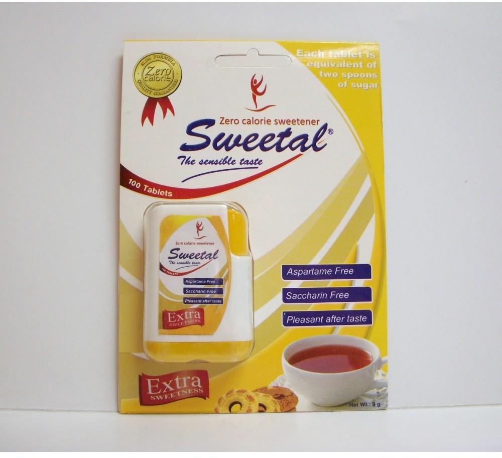 سعر ومواصفات أكياس SWEETAL سويتال محلي بديل السكر خالي من السعرات