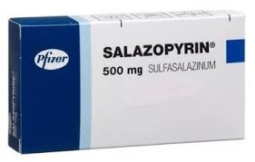 دواء سالازوبيرين Salazopyrin لـ علاج التهابات الأمعاء