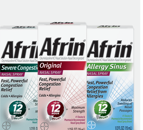 دواء أفرين بخاخ Afrin Spray يعالج احتقان الجيوب الأنفية