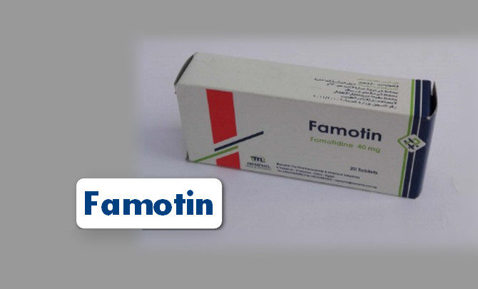 أقراص FAMOTIN فاموتين لعلاج قرحة المعدة