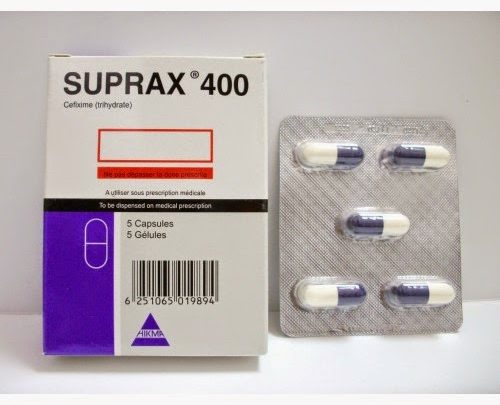 دواء سوبراكس Suprax مضاد حيوي واسع المجال