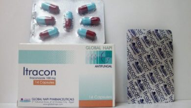 دواء إتراكون Itracon مضاد لـ الفطريات