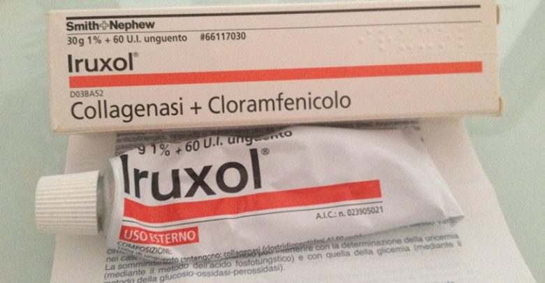 إيروكسول مرهم لعلاج الجروح والحروق والتقرحات Iruxol Ointment