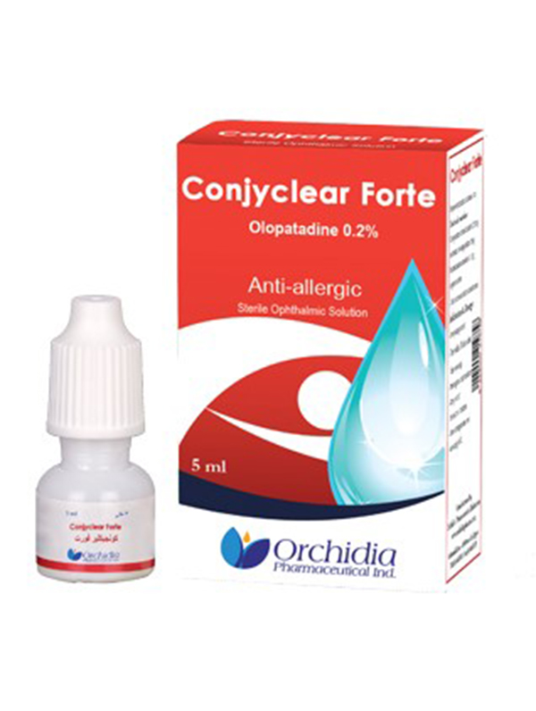 دواء كونجيكلير فورت Conjyclear Forte مضاد لـ حكة العين
