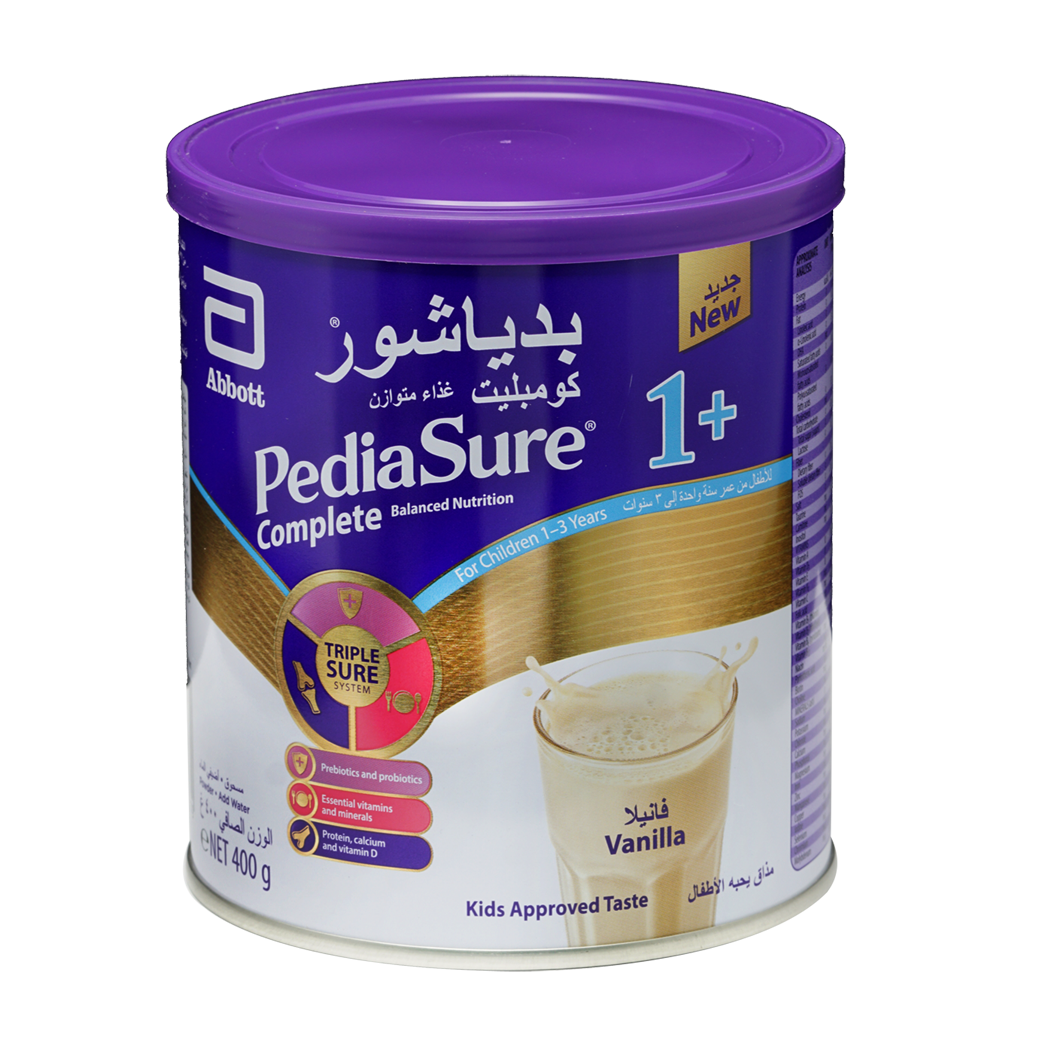 سعر و مواصفات حليب بدياشور Pediasure لمساعدة الطفل على النمو بشكل سليم