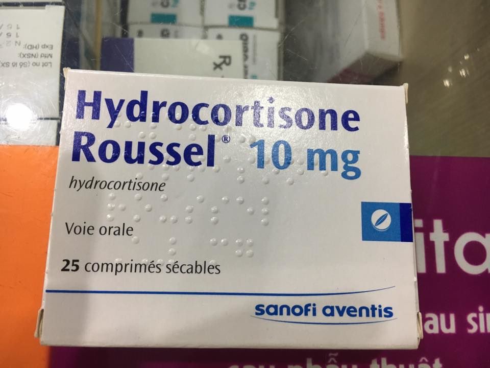 دواء هيدروكورتيزون روسيل Hydrocortisone - Roussel مضاد لـ الالتهابات