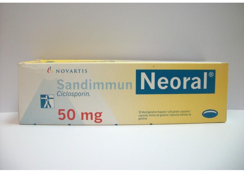 دواء سانديميون نيورال Sandimmun Neoral لـ الوقاية من حالات رفض الأعضاء أثناء جراحة زرع الأعضاء