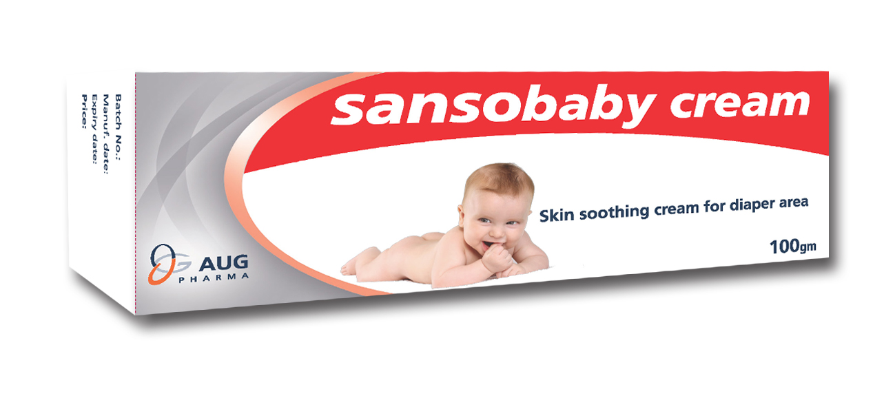 كريم سانسو بيبي Sansobaby Cream لـ علاج التهابات الحفاض