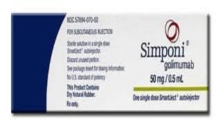 دواء سيمبوني Simponi لـ علاج حالات التهاب المفاصل الروماتيزمي