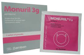 أكياس مونوريل Monuril لـ القضاء على عدوى / التهابات المسالك البولية
