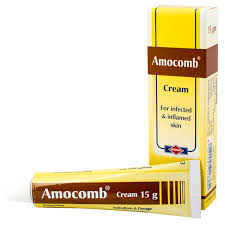 كريم أموكومب Amocomb مضاد لـ الالتهابات الجلدية