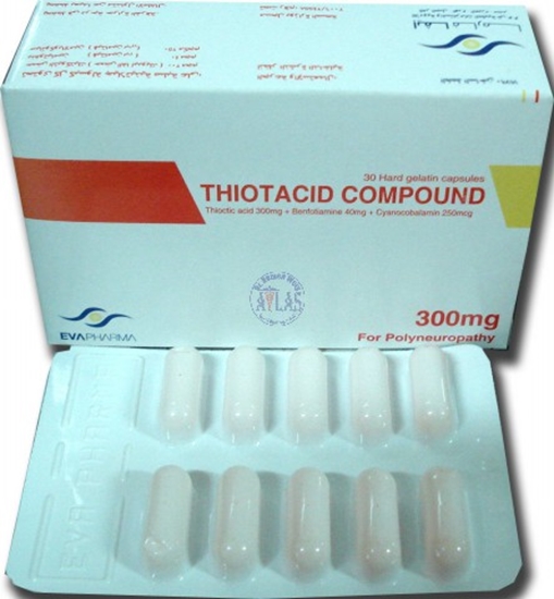 دواء ثيوتاسيد مركب Thiotacid Compound لـ علاج التهابات الأعصاب