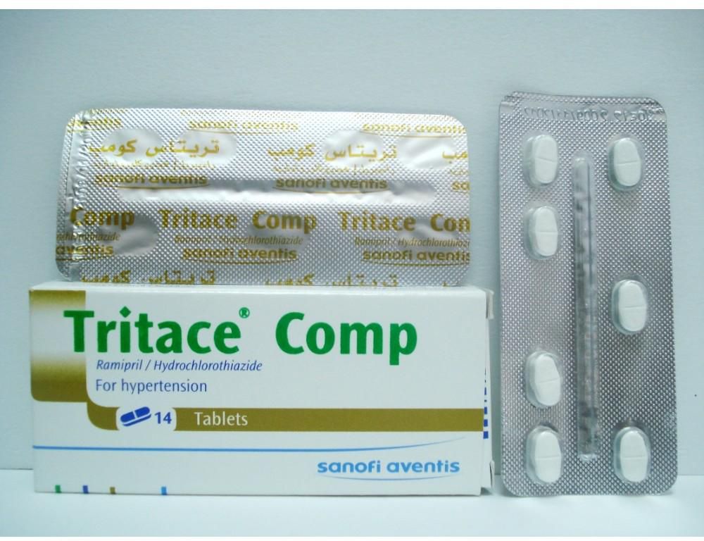 أقراص TRITACE COMP لعلاج ارتفاع ضغط الدم