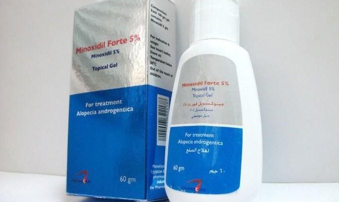 جل MINOXIDIL FORTE مينوكسيديل فورت لتنشيط وزيادة نمو الشعر