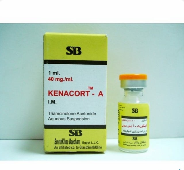 أمبولات كيناكورت أ Kenacort-A لـ علاج اضطرابات الغدة الكظرية