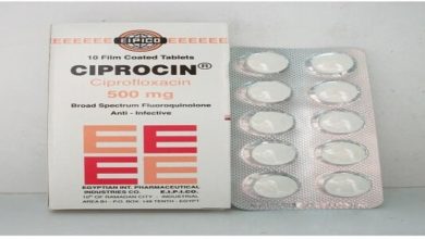 دواء سيبروسين Ciprocin مضاد حيوي واسع المجال لـ القضاء على العدوى البكتيرية
