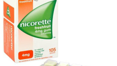 علكة نيكوريت فريش فروت Nicorette Fresh Fruit لـ التخلص من التدخين