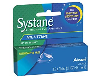 قطرة ومرهم سيستان نايت تايم Systane Night Time لـ علاج جفاف العين