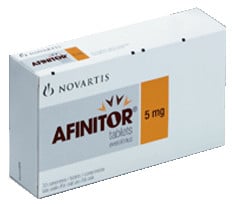 دواء أفينيتور Afinitor من ضمن البروتوكول العلاجي لـ الأورام السرطانية