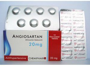 دواء أنجيوسارتان Angiosartan لـ علاج حالات ارتفاع ضغط الدم