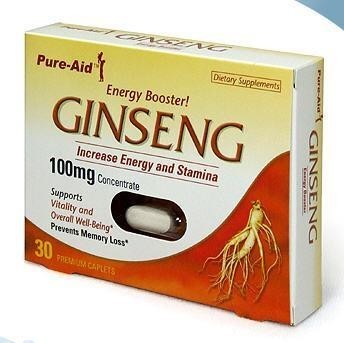 أقراص جنسينج Ginseng مكمل غذائي بـ خلاصة عشبة الجنسنج متعددة المزايا والفوائد