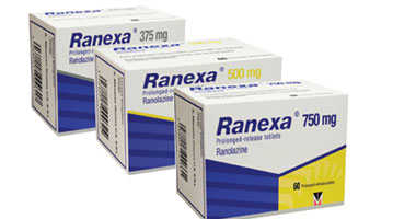 دواء رانكسا Ranexa لـ علاج حالات الذبحة الصدرية