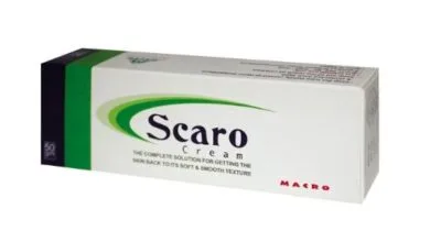 كريم SCARO سكارو لعلاج أثار حب الشباب ومشكلات البشرة الدهنية وحفر الوجه