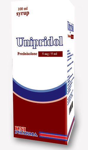 شراب يونيبريدول فورت Unipridol Forte لـ التحكم فـ أعراض حالات الربو