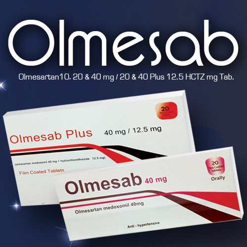 دواء أولميساب بلس Olmesab Plus لـ علاج حالات ارتفاع ضغط الدم