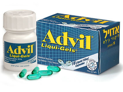 دواء أدفيل Advil مسكن لـ الألم وخافض لـ الحرارة ومضاد لـ الالتهابات