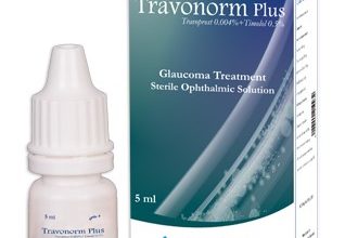 قطرة / نقط ترافونورم بلس Travonorm Plus لـ علاج حالات ارتفاع ضغط العين