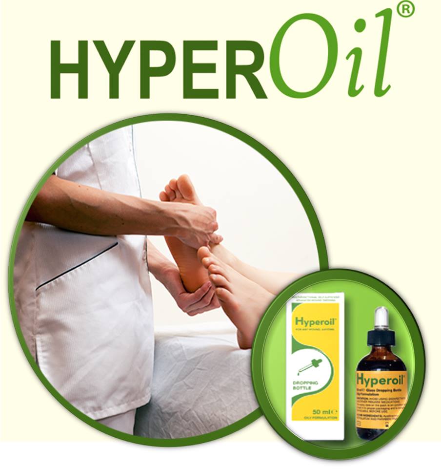 دواء HYPEROIL هايبر اويل لعلاج قرح القدم السكري
