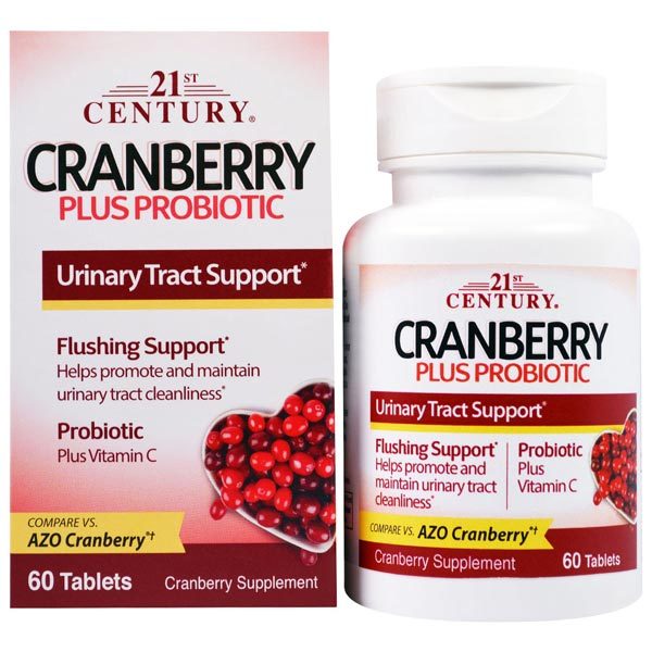 دواء كرانبري Cranberry مكمل غذائي بـ خلاصة التوت لـ الوقاية من التهابات المسالك البولية