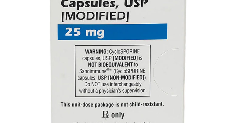 كبسولات CYCLOSPORINE
