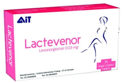 دواء لاكتيفينور Lactevenor لـ منع الحمل وتحديد النسل