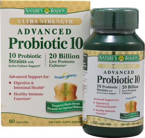 مكمل بروبيوتيك Probiotic بكتيريا نافعة لـ الحفاظ على صحة الجهاز الهضمي