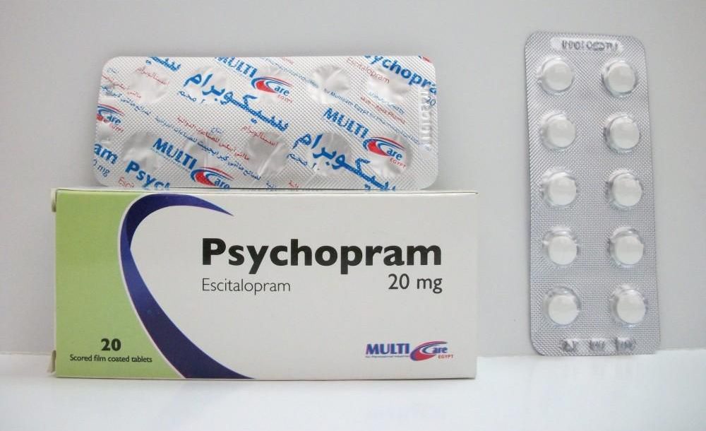 دواء سايكوبرام Psychopram مضاد لـ أعراض القلق والاكتئاب