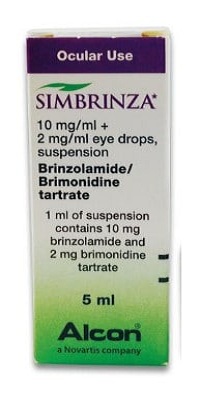 دواء سمبرينزا Simbrinza لـ علاج حالات الإصابة بـ ارتفاع ضغط العين