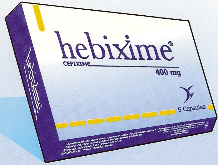 دواء هيبيكسيم Hebixime مضاد حيوي لـ القضاء على العدوى البكتيرية